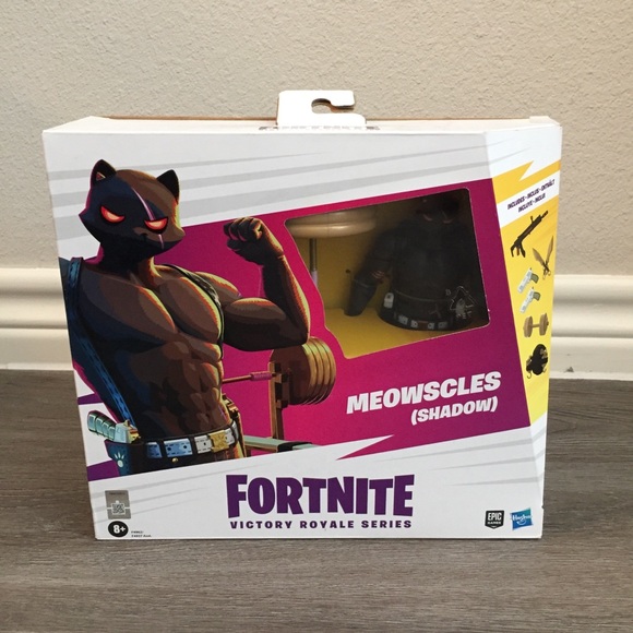 Fortnite Action Figure Set Meowscles Shadow - Picture 1 of 5